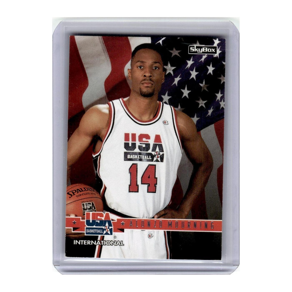 1993 SkyBox Alonzo Mourning #1