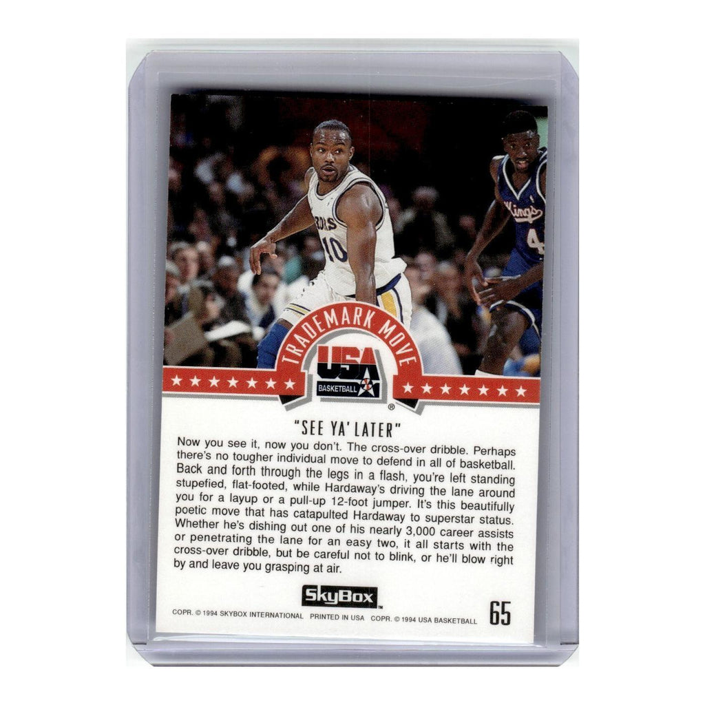 1993 SkyBox Tim Hardaway Golden State Warriors #65