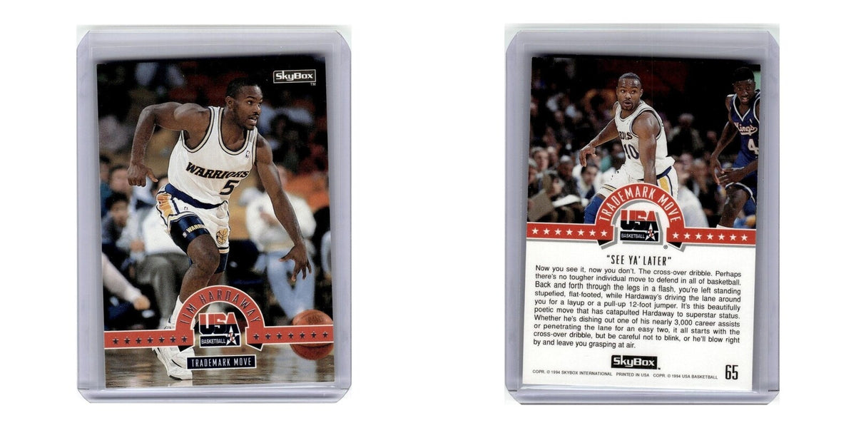 1993 SkyBox Tim Hardaway Golden State Warriors #65