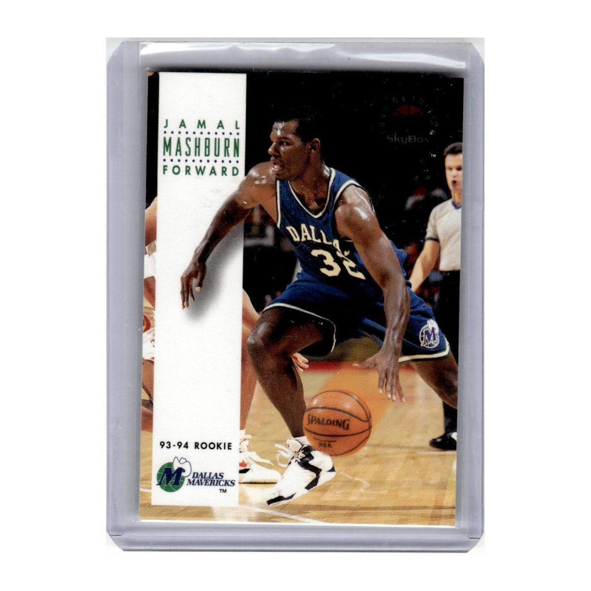 1993 SkyBox Jamal Mashburn Mavericks #215