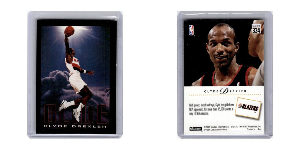 1993 SkyBox Clyde Drexler Blazers #334