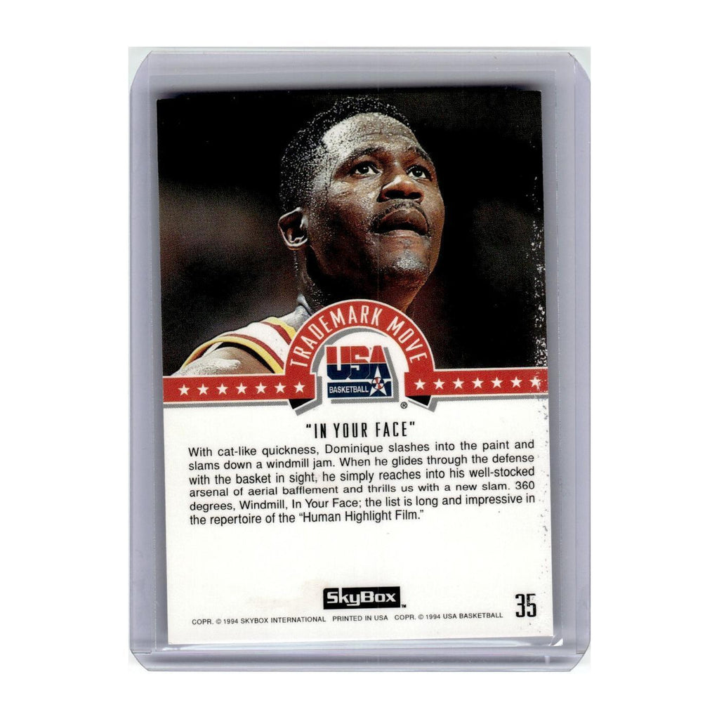1994 SkyBox USA Dominique Wilkins #35