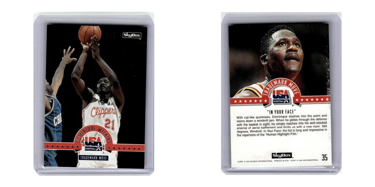 1994 SkyBox USA Dominique Wilkins #35