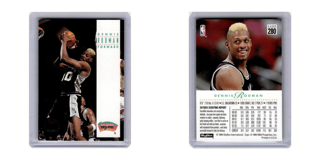 1993 SkyBox Dennis Rodman Spurs #280
