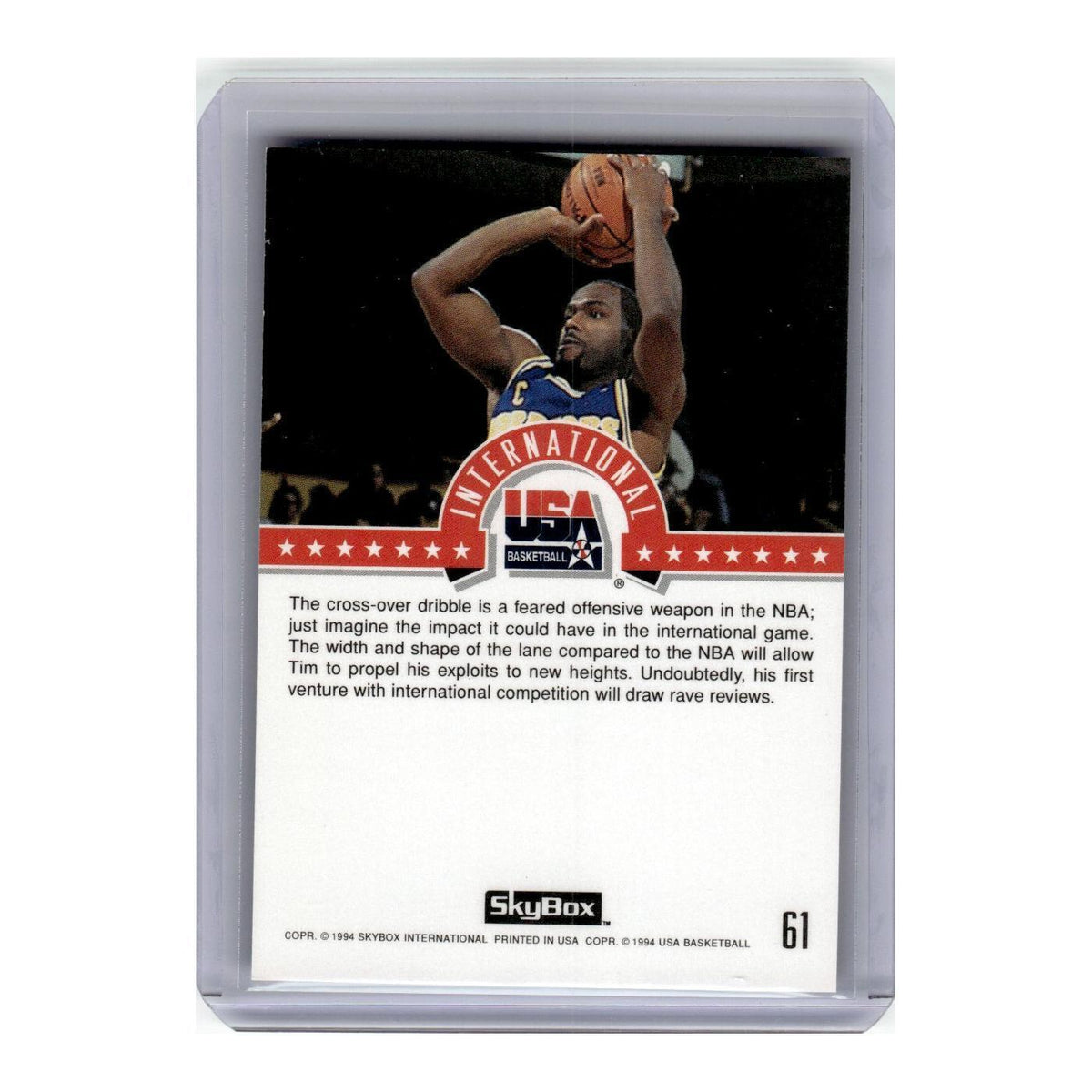 1993 SkyBox Tim Hardaway #61