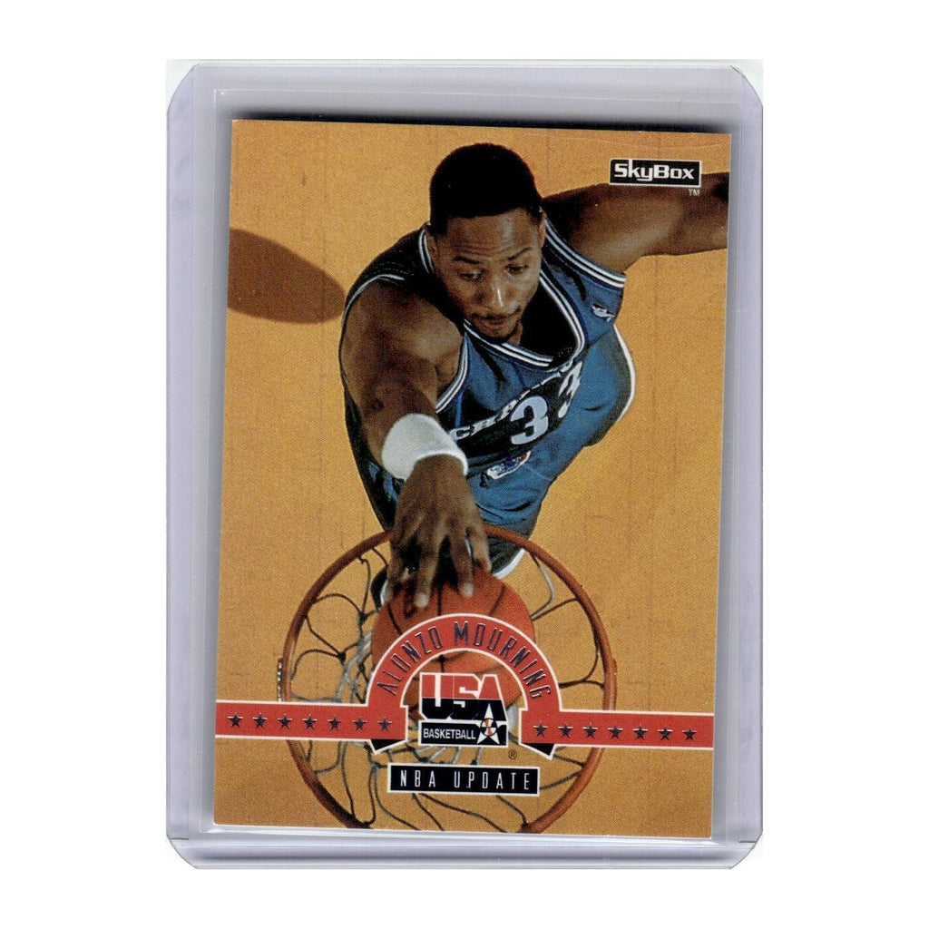 1993 SkyBox Alonzo Mourning Hornets #4