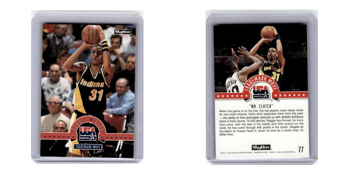 1993 SkyBox Reggie Miller Pacers #77