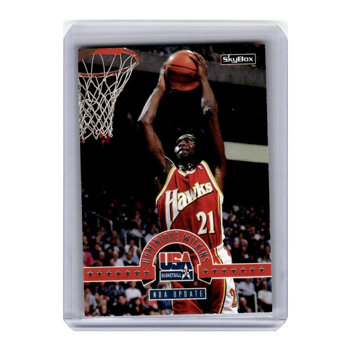 1993 SkyBox Dominique Wilkins Hawks #34