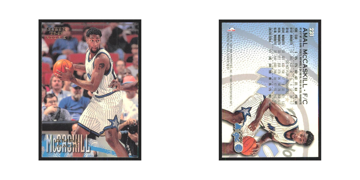 1996 Fleer Amal McCaskill RC Magic #231