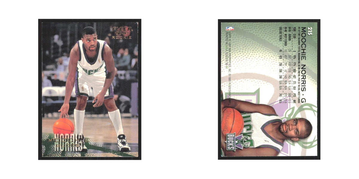 1996 Fleer Moochie Norris RC Bucks #215