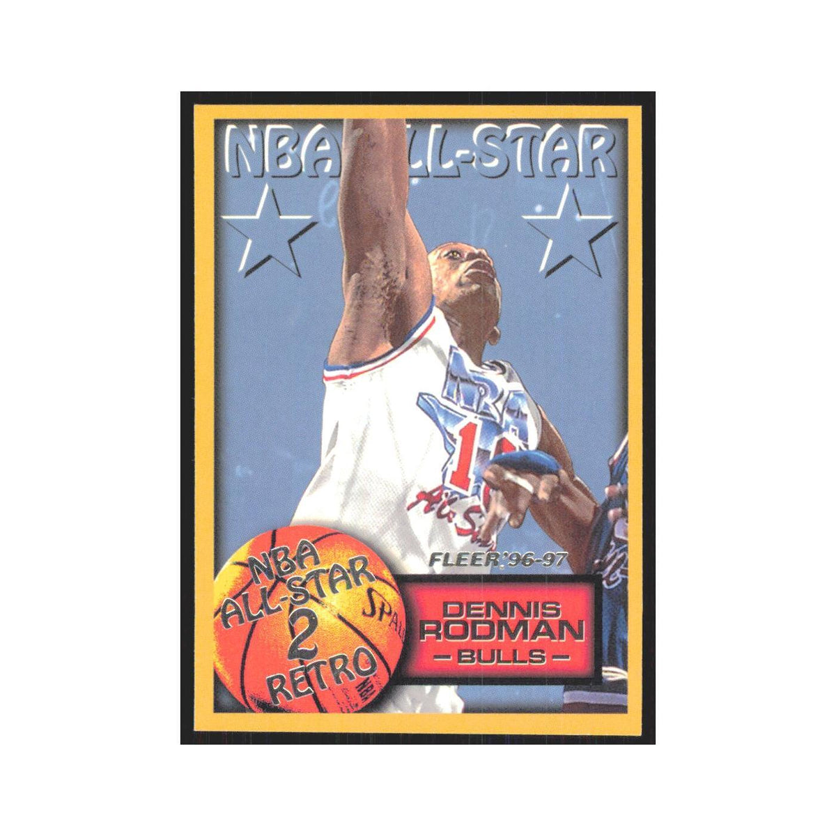 1996 Fleer Dennis Rodman Bulls #296