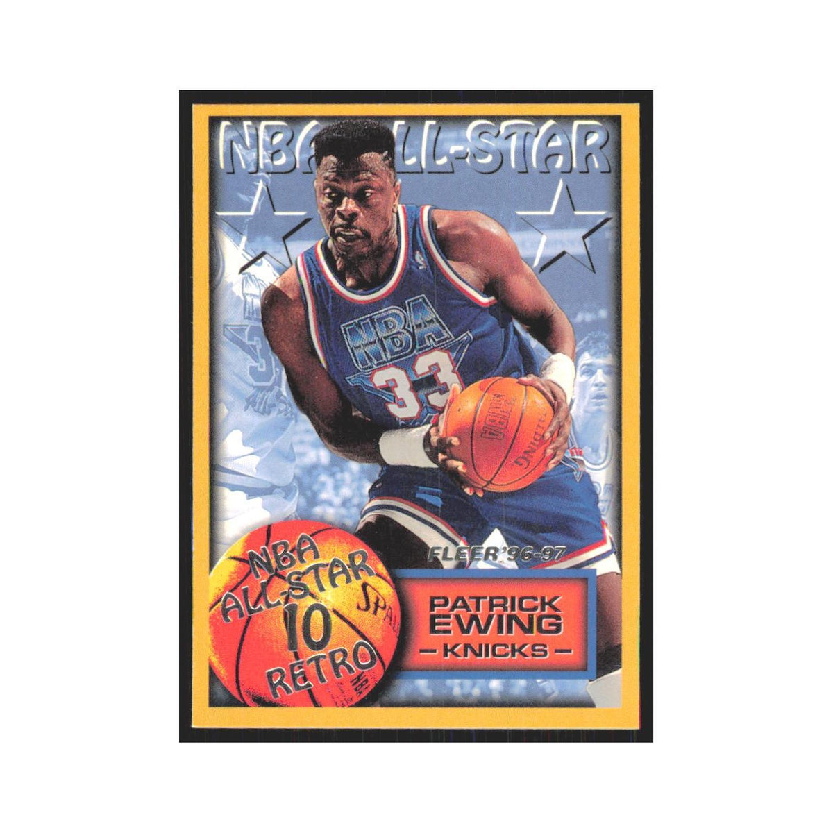 1996 Fleer Patrick Ewing Knicks #261