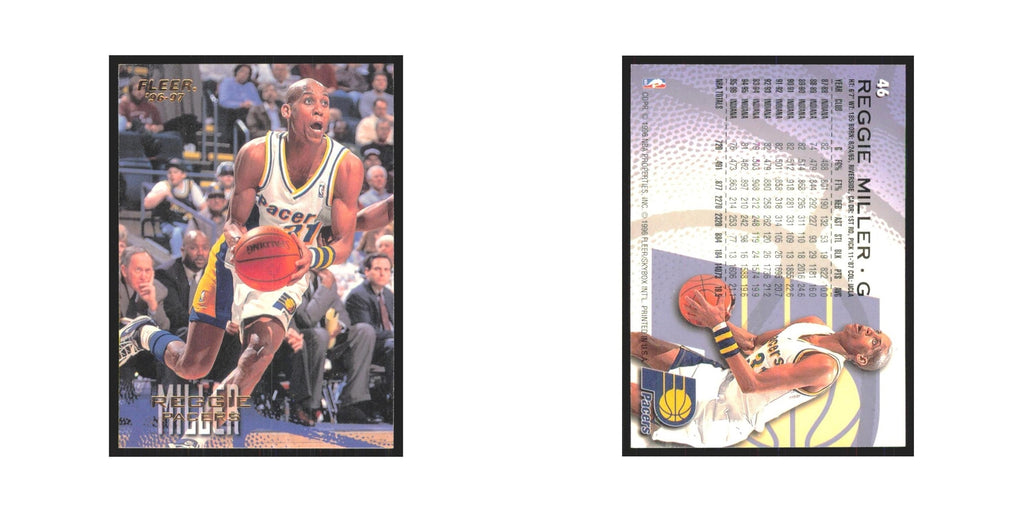 1996 Fleer Reggie Miller Pacers #46