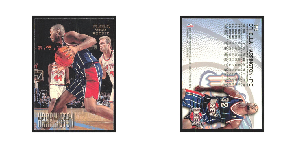 1996 Fleer Othella Harrington RC Rockets #192