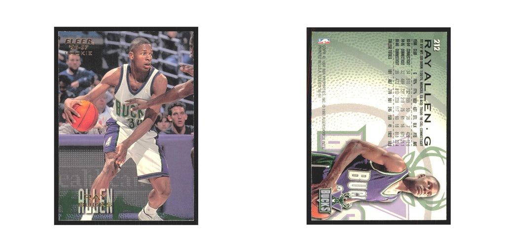 1996 Fleer Ray Allen Bucks #212