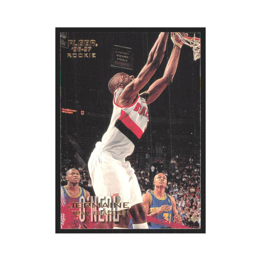 1996 Fleer Jermaine O'Neal RC Blazers #242