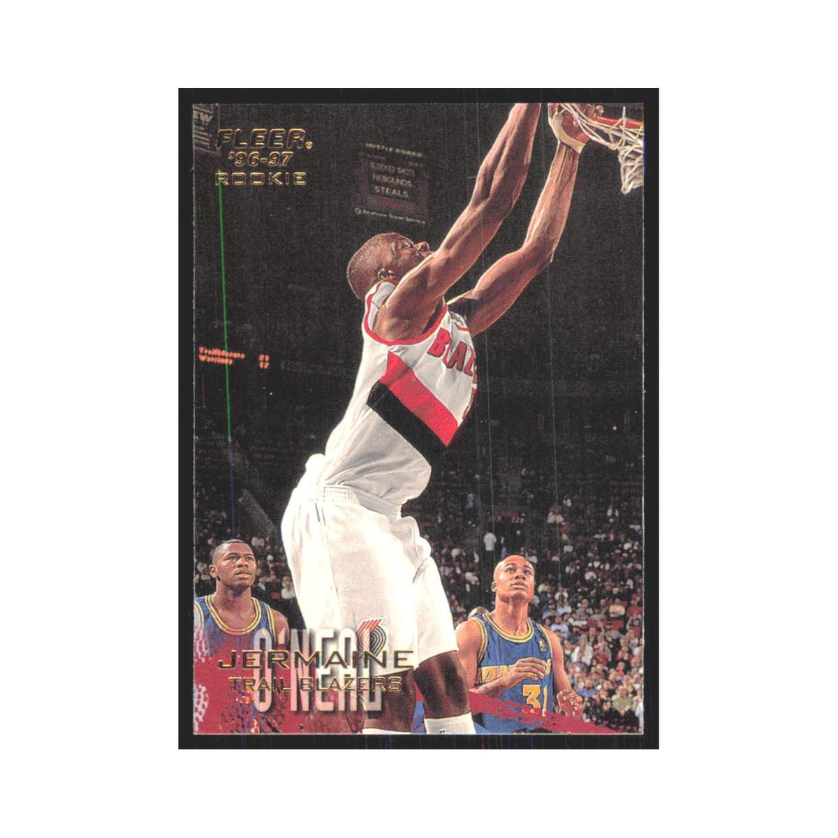 1996 Fleer Jermaine O'Neal RC Blazers #242