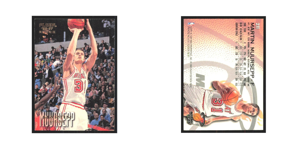 1996 Fleer Martin Muursepp RC Heat #211