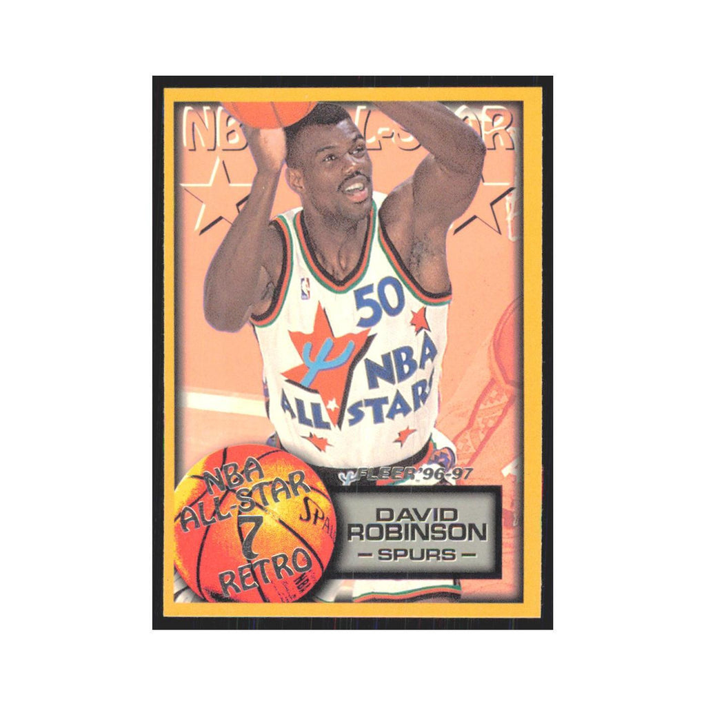 1996 Fleer David Robinson Spurs #286