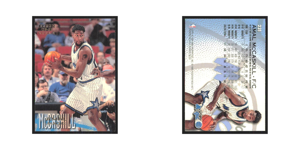 1996 Fleer Amal McCaskill RC Magic #231