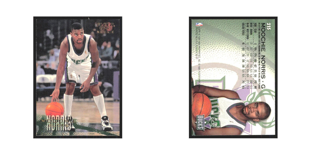 1996 Fleer Moochie Norris RC Bucks #215