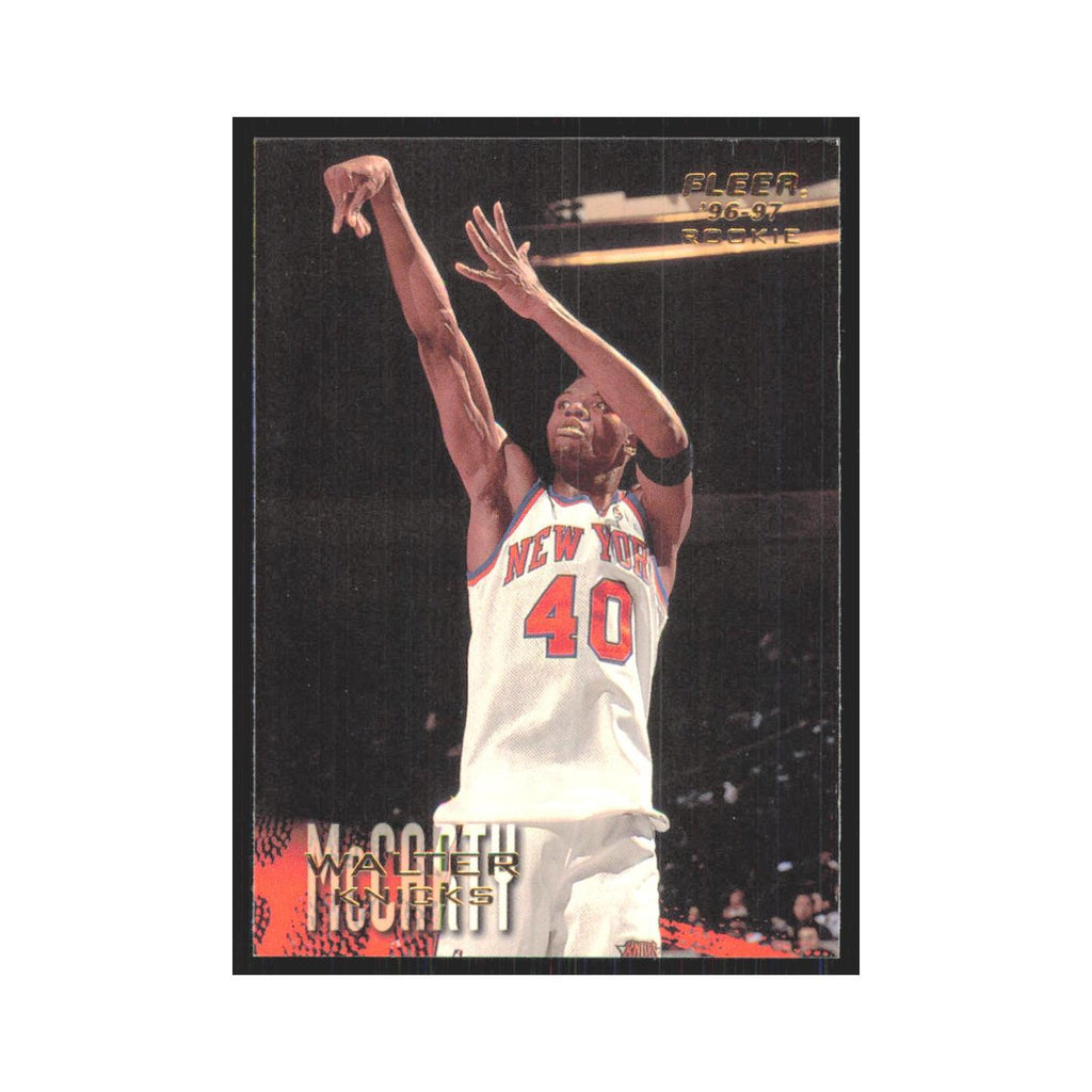 1996 Fleer Walter McCarty RC Knicks #227