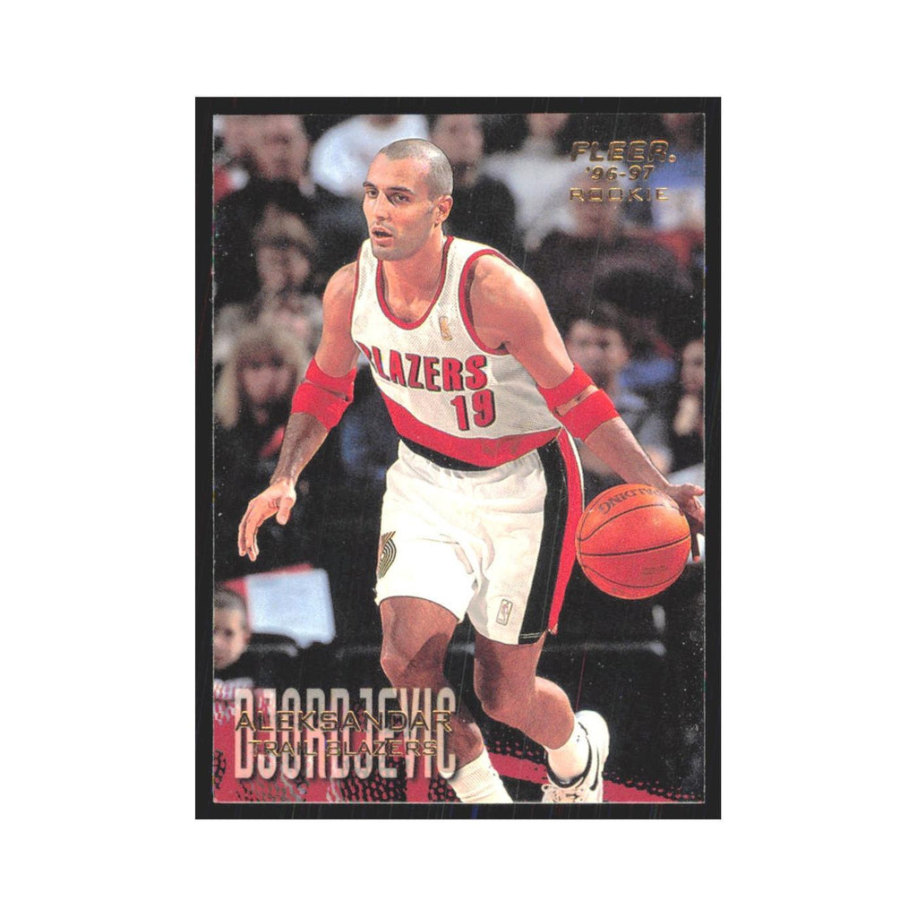 1996 Fleer Aleksandar Djordjevic RC Blazers #241