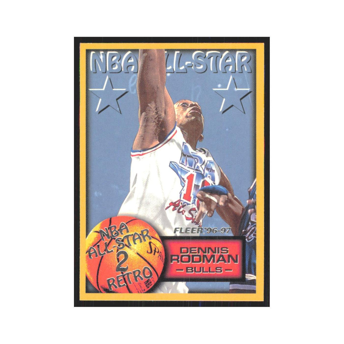1996 Fleer Dennis Rodman Bulls #296