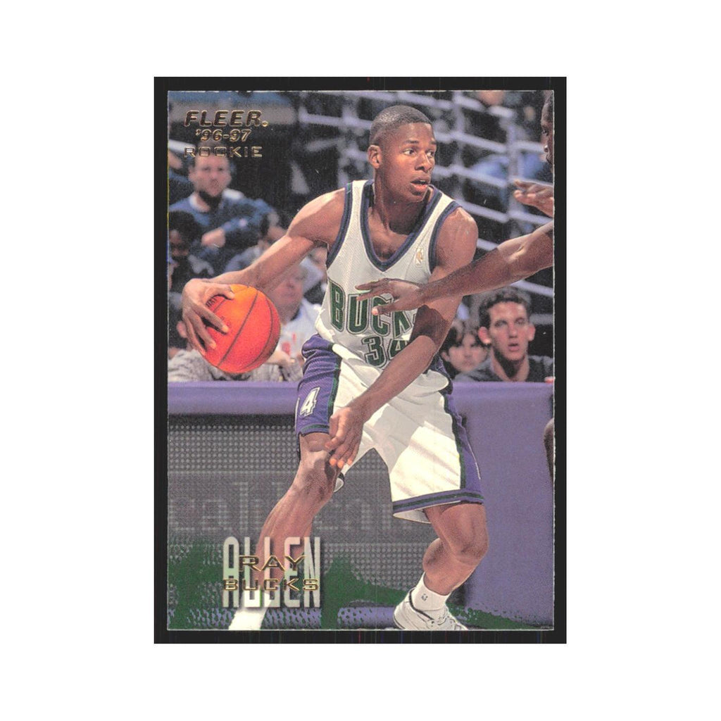 1996 Fleer Ray Allen RC Bucks #212