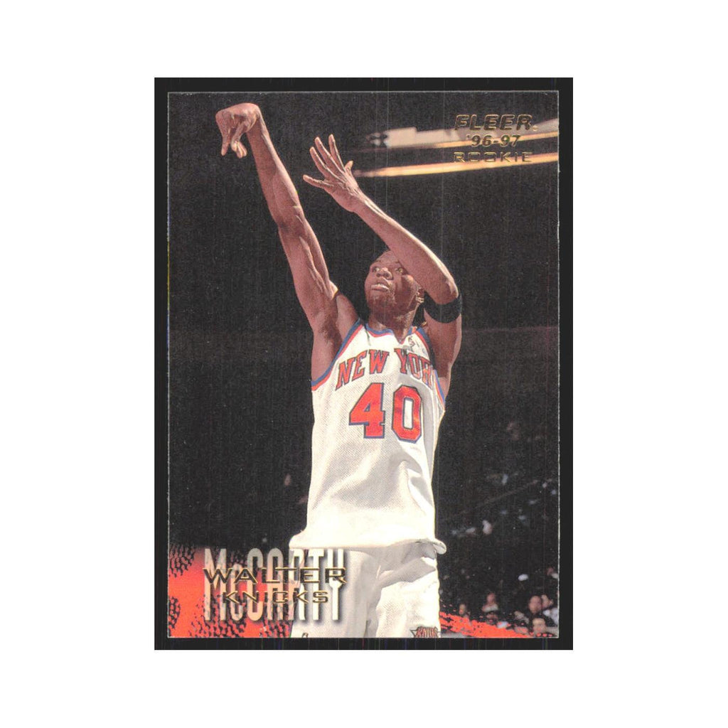 1996 Fleer Walter McCarty RC Knicks #227