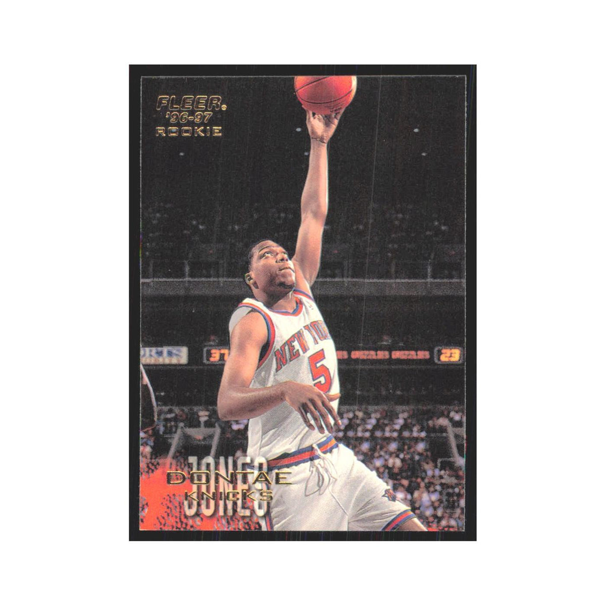 1996 Fleer Dontae' Jones RC Knicks #226