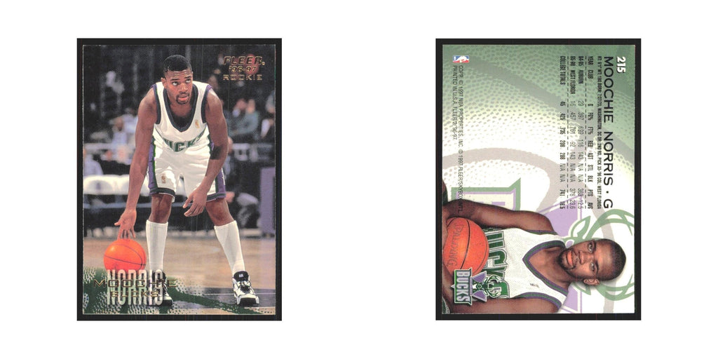 1996 Fleer Moochie Norris RC Bucks #215