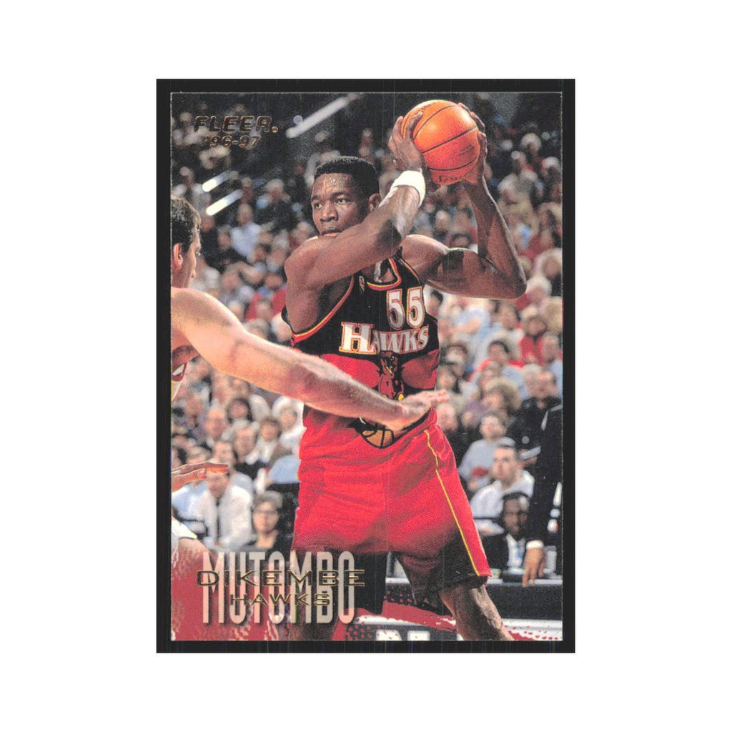 1996 Fleer Dikembe Mutombo Hawks #153