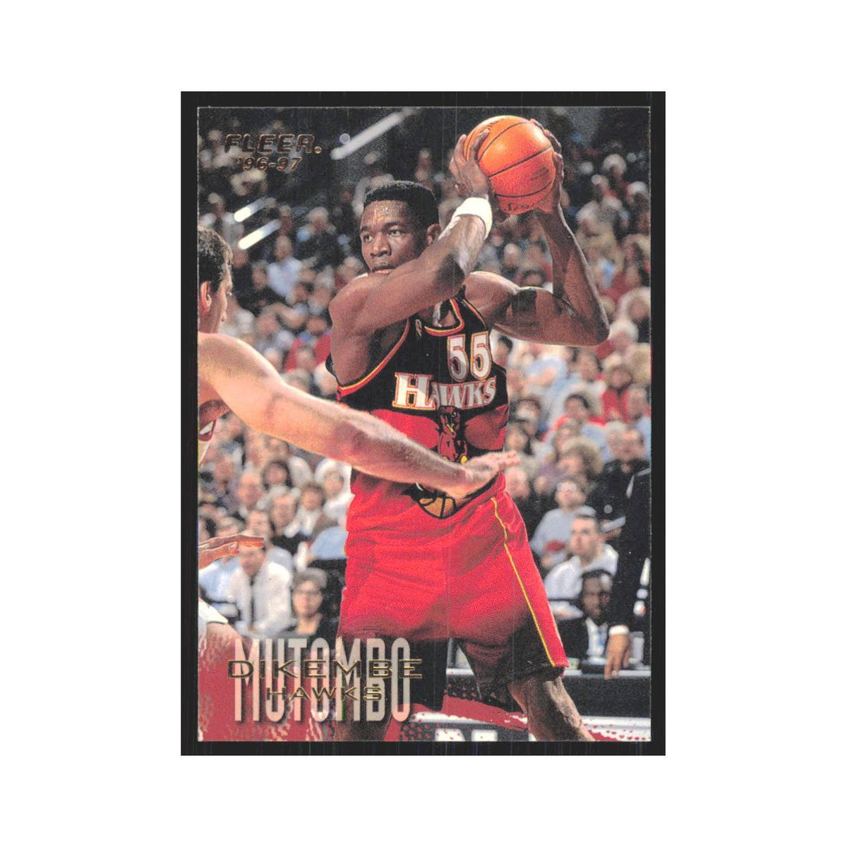 1996 Fleer Dikembe Mutombo Hawks #153
