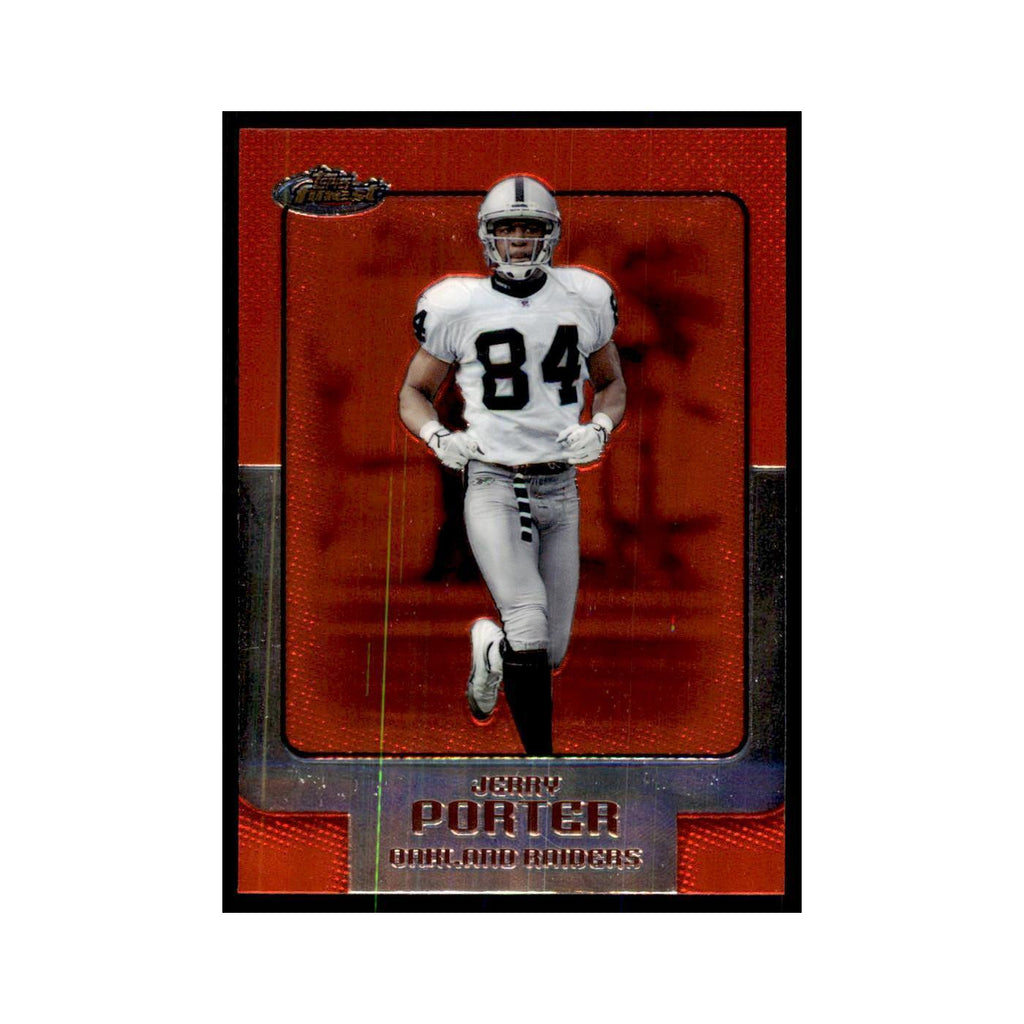 2006 Topps Finest Jerry Porter Football Cards #104