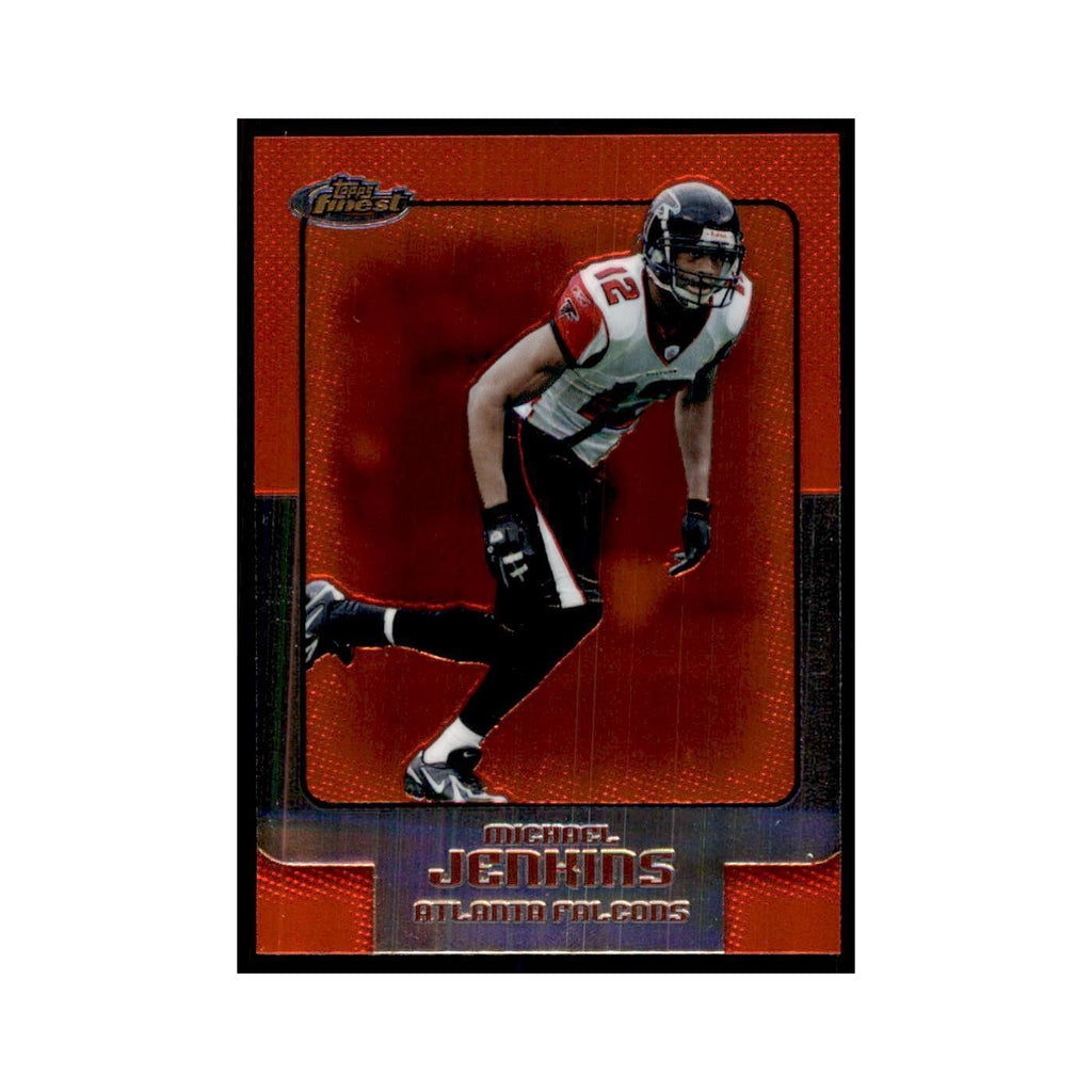 2006 Topps Finest Michael Jenkins Football Cards #30