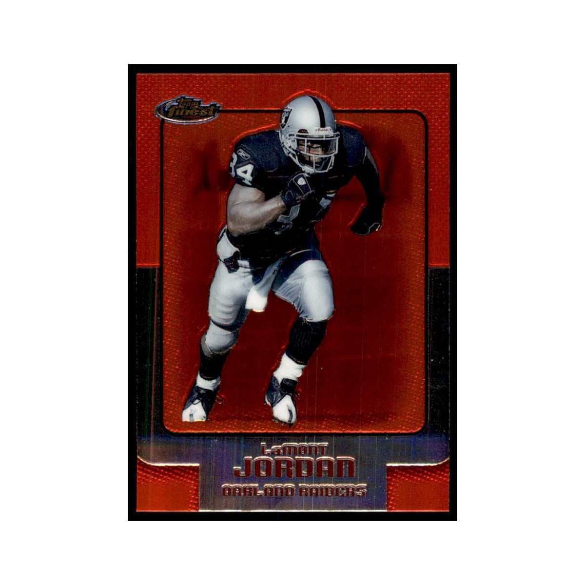 2006 Topps Finest LaMont Jordan Football Cards #54