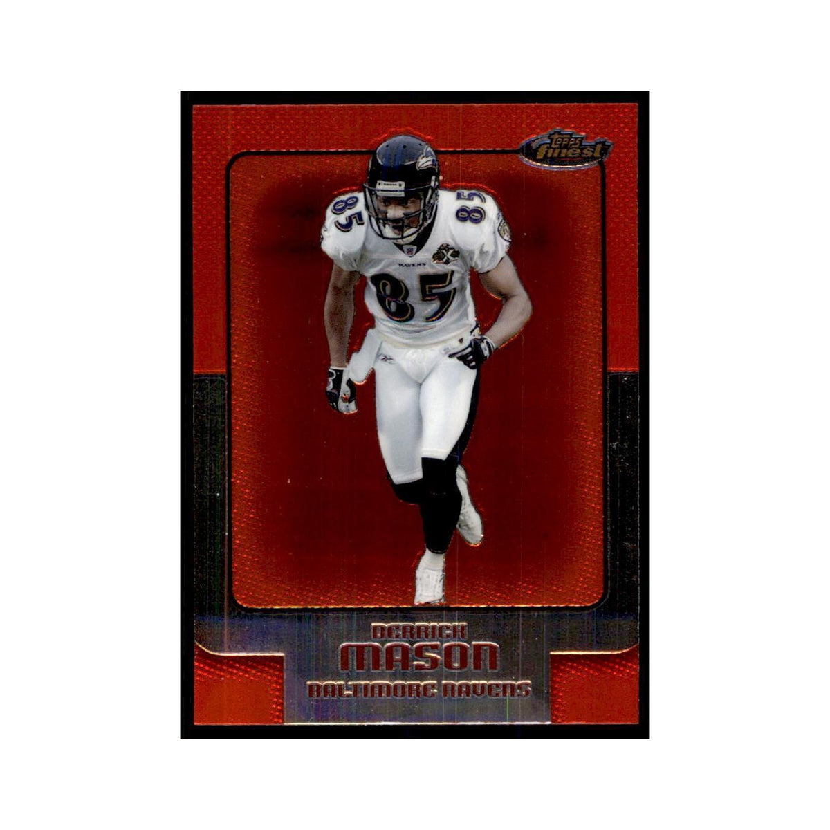 2006 Topps Finest Derrick Mason Football Cards #27