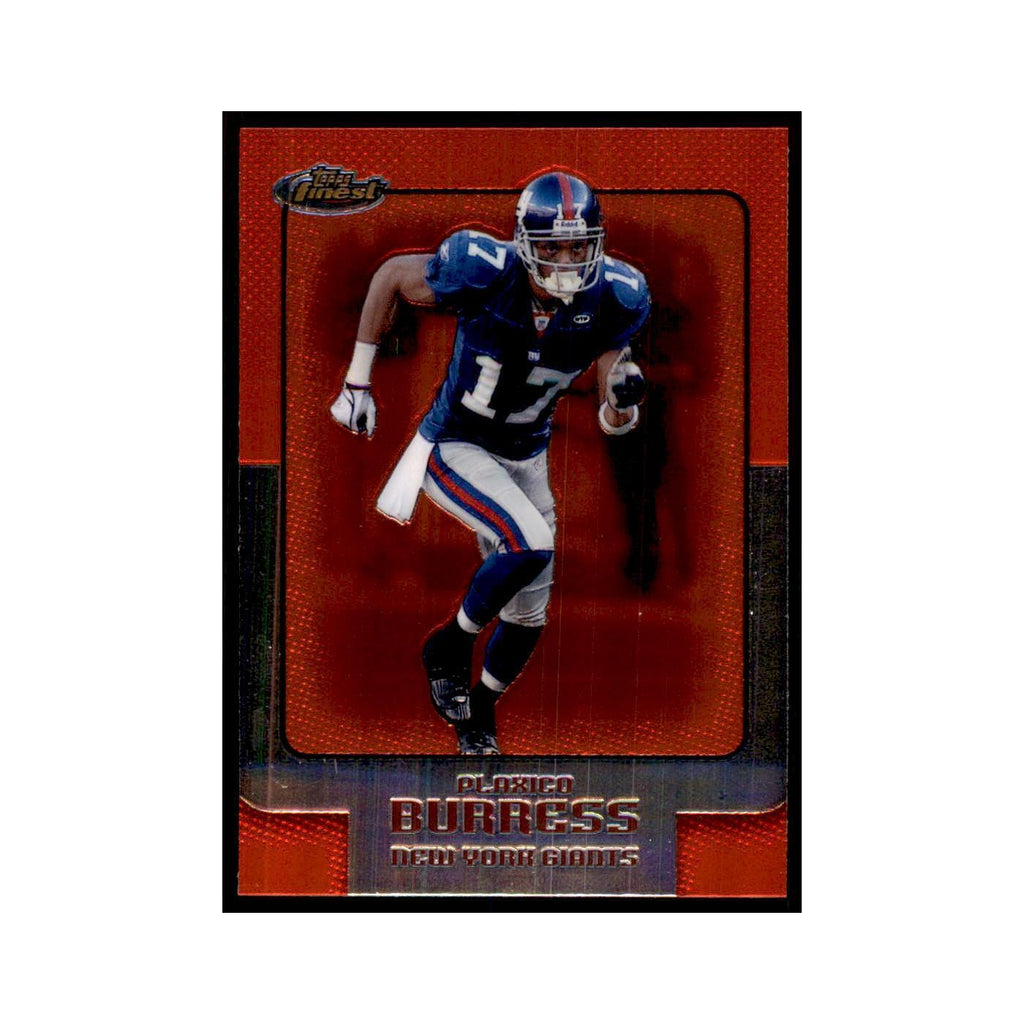 2006 Topps Finest Plaxico Burress Football Cards #87