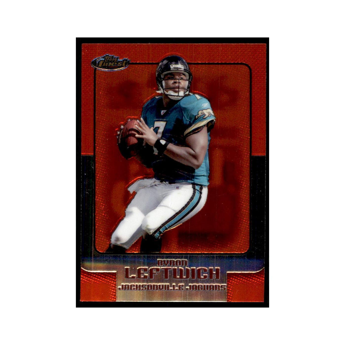 2006 Topps Finest Byron Leftwich Football Cards #14