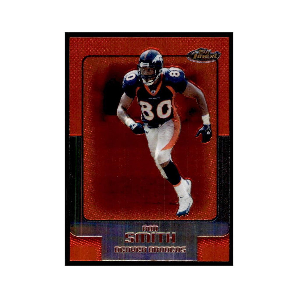 2006 Topps Finest Rod Smith Football Cards #89