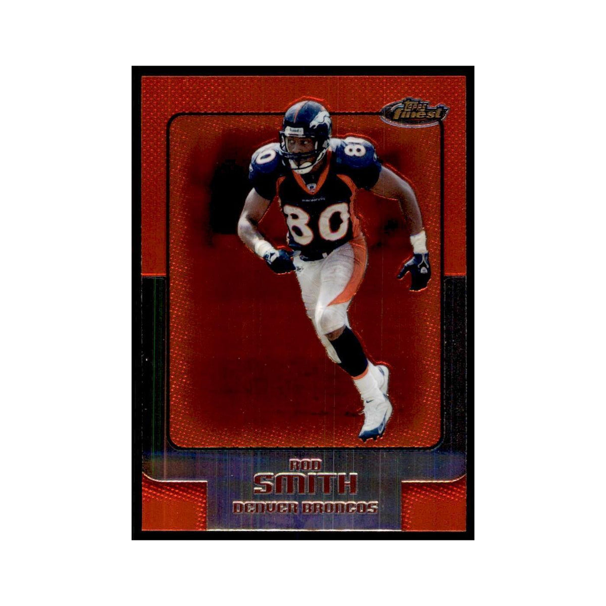 2006 Topps Finest Rod Smith Football Cards #89
