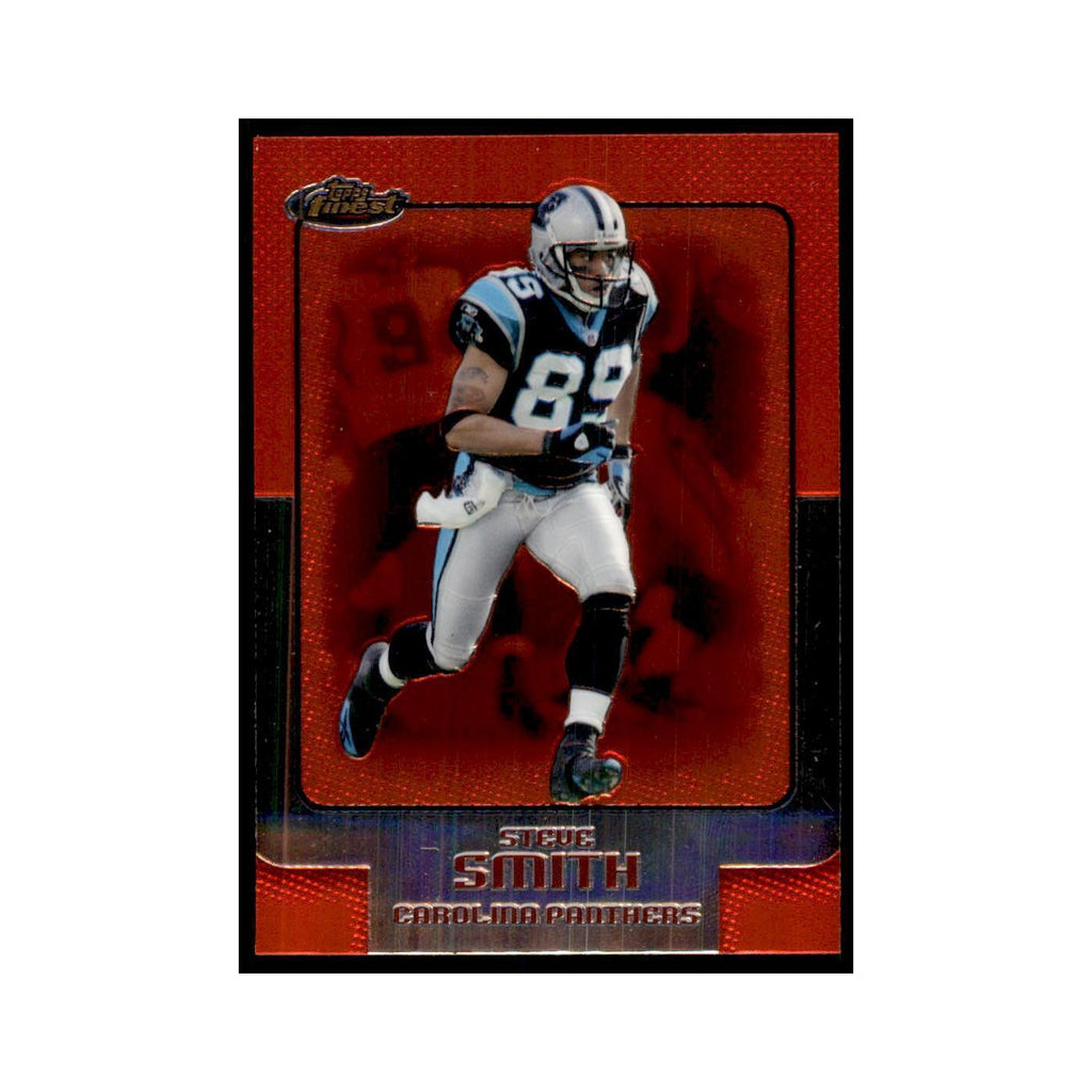 2006 Topps Finest Steve Smith Football Cards #17