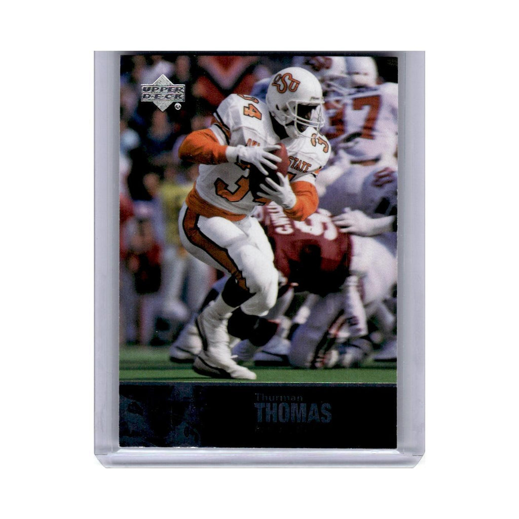 2011 Upper Deck College Football Legends Thurman Thomas Oklahoma State Cowboys