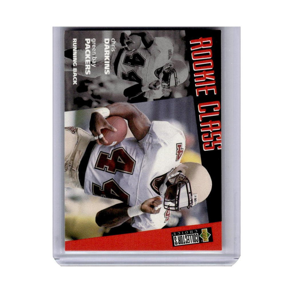1996 Collector's Choice Chris Darkins RC Packers #35