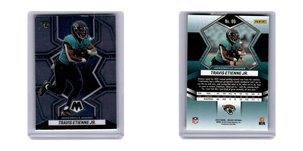 2022 Panini Mosaic Travis Etienne Jr. Jaguars #90