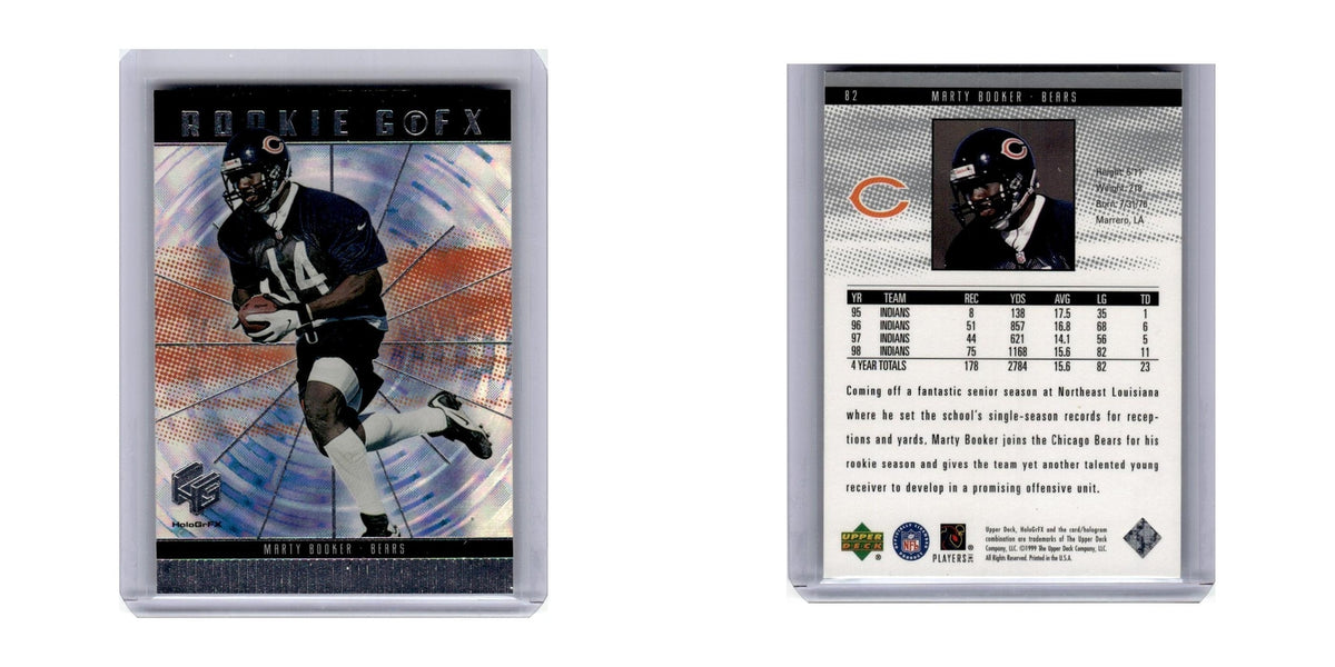 1999 Upper Deck HoloGrFX Marty Booker RC Bears #82