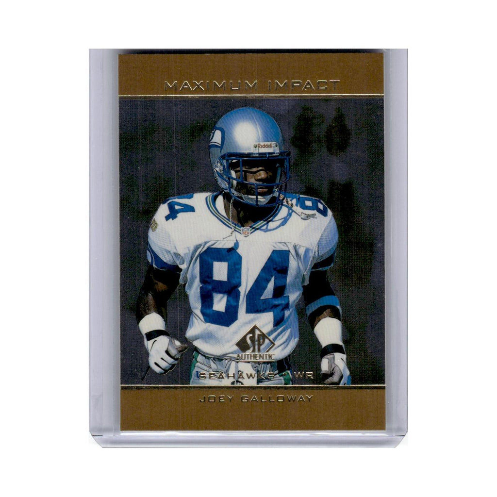 1998 SP Authentic Joey Galloway Seahawks #14