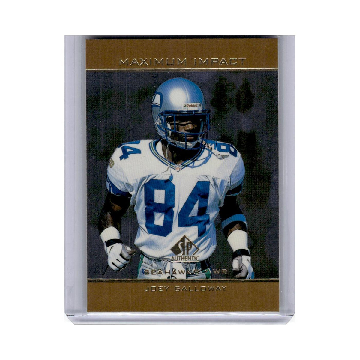 1998 SP Authentic Joey Galloway Seahawks #14