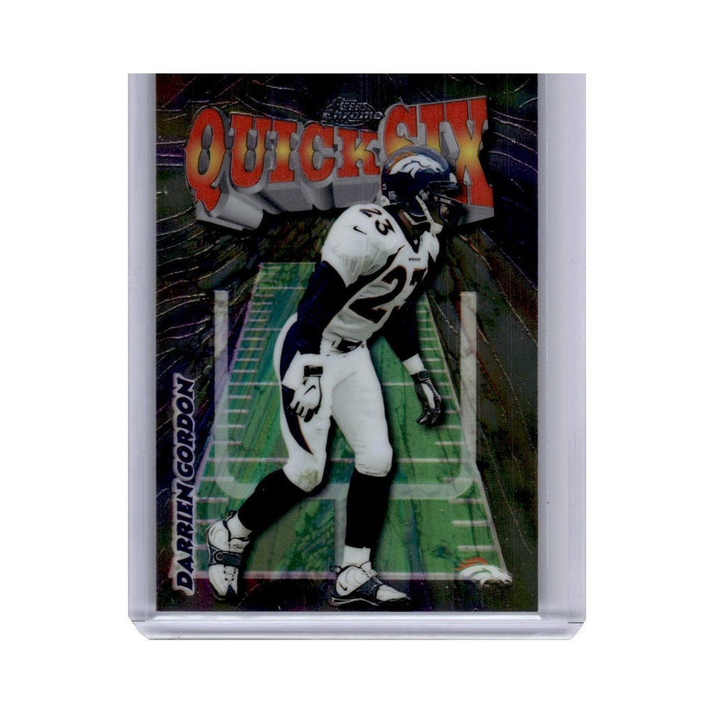 1998 Topps Chrome Darrien Gordon Broncos #22